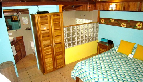 Bungalow de luna de miel, 1 cama doble, en la zona del jardín