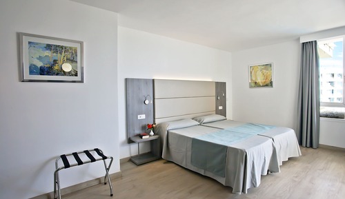 Habitación clásica con 2 camas individuales, balcón