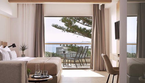 Suite junior, vistas al mar