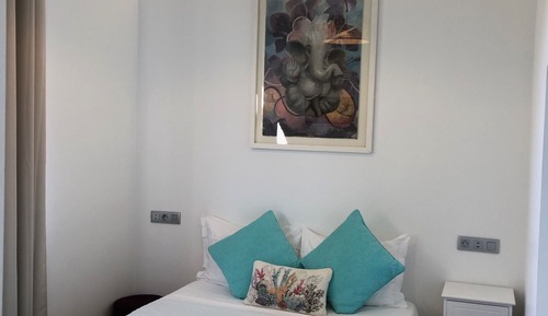 Habitación doble, vistas al jardín