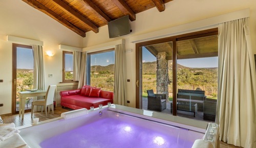 Suite, terraza (Queen with private spa)