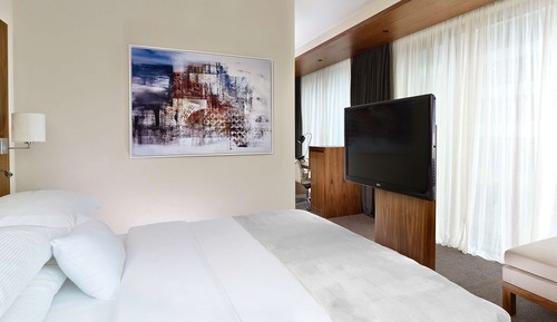 Habitación superior, 1 cama de matrimonio grande