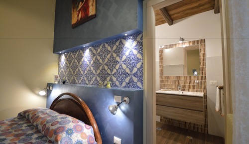 Habitación estándar doble, baño privado
