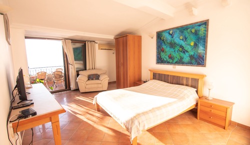 Apartamento panorámico, 1 habitación, vistas al mar
