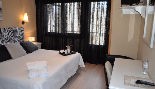 Habitación básica doble, balcón