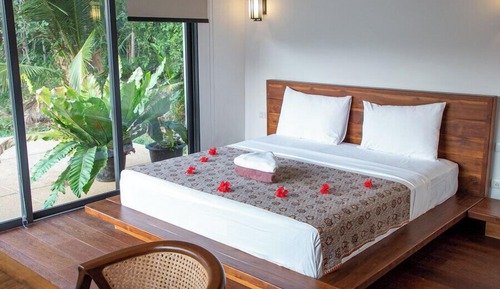 Villa, 2 habitaciones, vistas al jardín