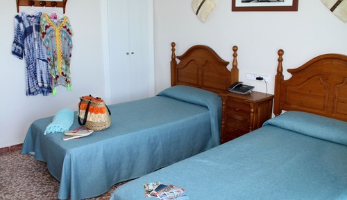 Habitación doble, balcón, vistas al mar