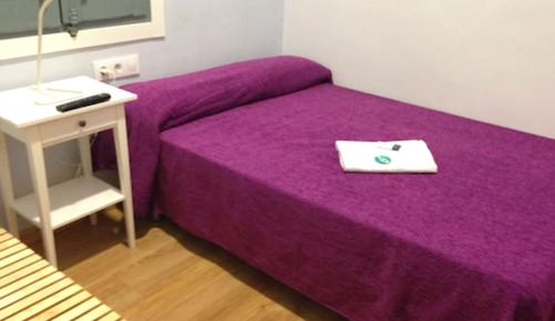 Habitación individual básica, 1 habitación, baño privado