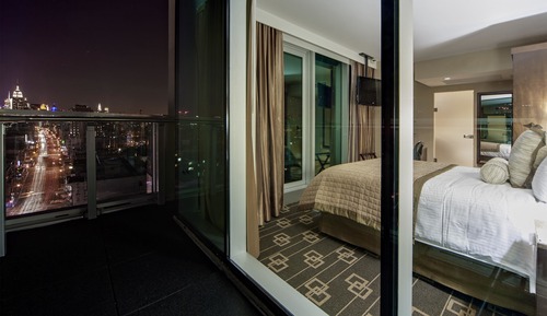 Suite, 1 cama de matrimonio, no fumadores (6th Floor)
