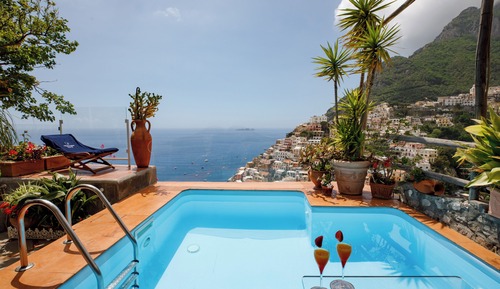Suite de luna de miel, piscina privada, vistas al mar