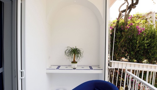 Suite junior, terraza, vistas al mar