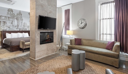 Suite junior, 1 cama de matrimonio grande, no fumadores (Upgrade)