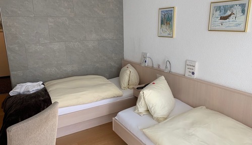 Habitación con 2 camas individuales