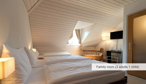 Habitación triple familiar