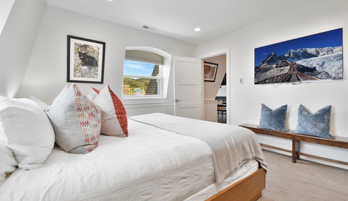 Apartamento superior, 5 habitaciones, junto a la pista de esquí