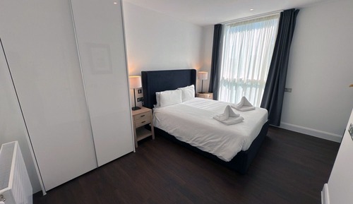 Apartamento, ducha adaptada