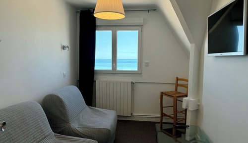 Habitación Deluxe, 1 cama de matrimonio, bañera, frente al mar