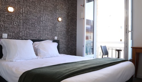 Habitación Confort doble, 1 cama de matrimonio, vistas al mar, frente al mar