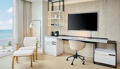 Suite estudio, 1 cama de matrimonio grande con sofá cama, vistas al lago