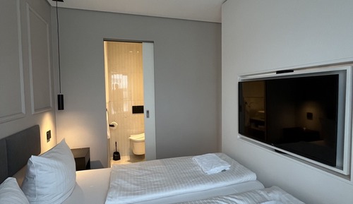 Estudio Business, baño privado, vistas al jardín (Stadtblick Petit)