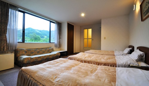 Habitación triple, fumadores (minimum two people use)