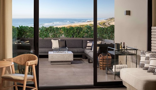 Habitación Premium, 1 cama de matrimonio grande (Coastline View with Firepit)