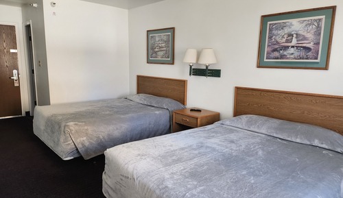 Habitación estándar, 2 camas de matrimonio, accesible para personas con discapacidad, no fumadores
