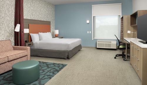 Estudio, 1 cama de matrimonio grande, accesible para personas con discapacidad (Mobility & Hearing)