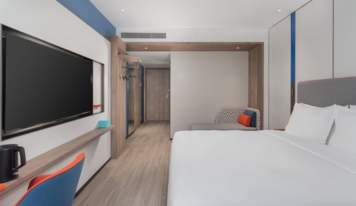 Habitación, 1 cama de matrimonio grande, accesible para personas con discapacidad