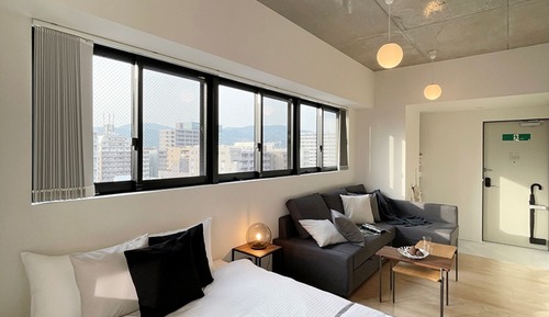 Apartamento Deluxe, 1 habitación, no fumadores, vistas a la ciudad (bHotel Nekoyard 802)
