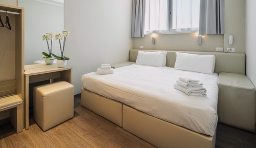 Habitación con 1 cama doble o 2 individuales