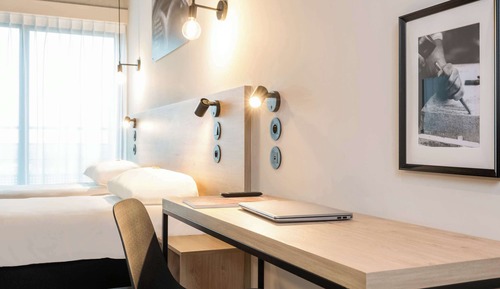Habitación estándar, 2 camas individuales, balcón