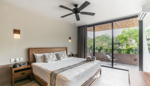Apartamento estándar, 1 cama de matrimonio grande con sofá cama