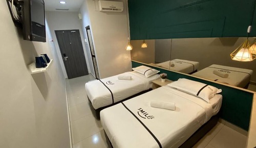 Habitación con 2 camas individuales