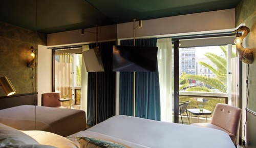 Junior Suite with Balcony & City View