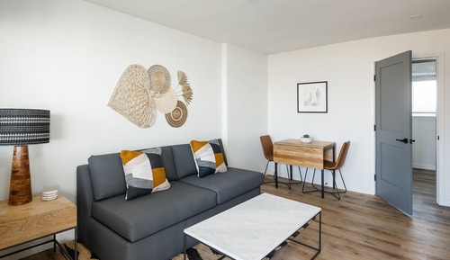 Apartamento básico, 1 cama de matrimonio con sofá cama