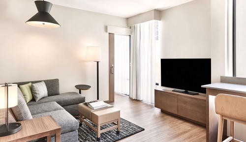 Suite, 1 cama de matrimonio grande con sofá cama