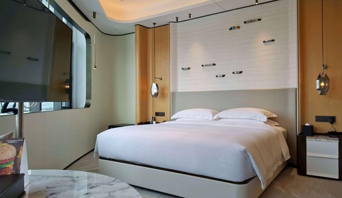 Habitación, 1 cama de matrimonio grande, accesible para personas con discapacidad