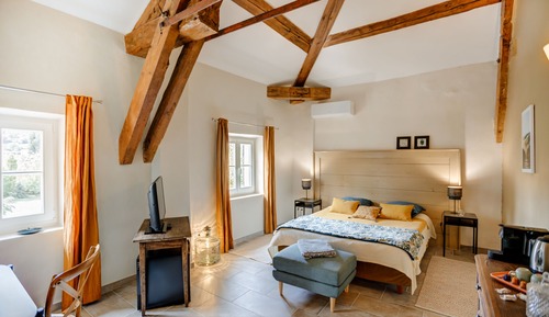 Habitación Confort doble, vistas al parque (Chambre du Bassin)