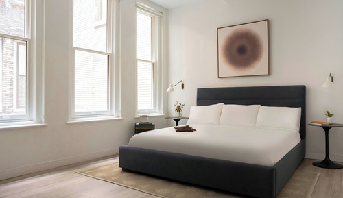 Estudio, 1 cama de matrimonio grande