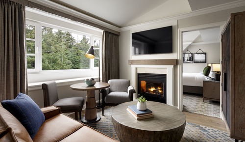 Fairmont Gold, Suite junior, 1 cama de matrimonio grande