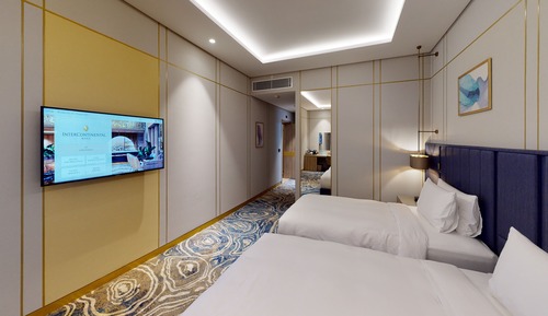 Habitación clásica, 2 camas individuales, Acceso al salón del club