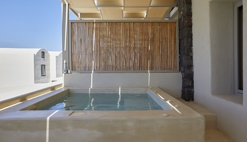 Suite de lujo, 1 cama de matrimonio grande con sofá cama, bañera de hidromasaje, vistas al mar