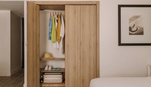 Habitación, 1 cama de matrimonio grande, accesible para personas con discapacidad, balcón