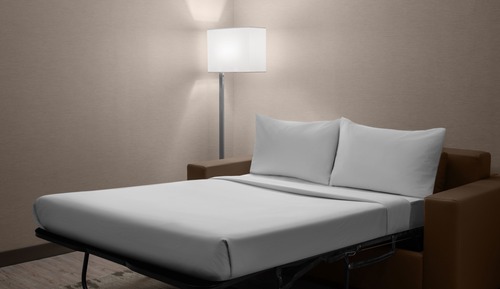 Suite, 1 cama de matrimonio grande con sofá cama, no fumadores, vistas a la ciudad