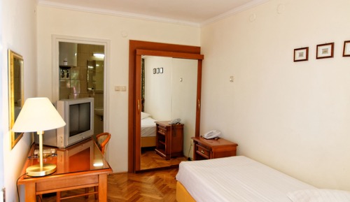 Habitación individual, vistas al mar