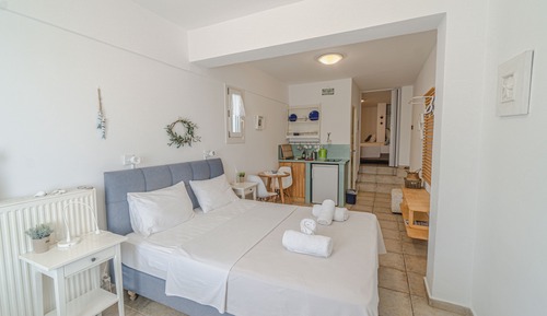 Habitación Confort doble, 1 habitación, balcón, vistas parciales al mar