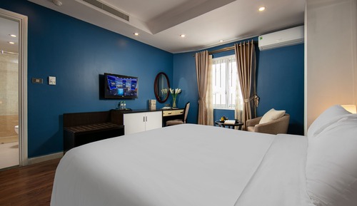 Habitación superior con 1 cama doble o 2 individuales