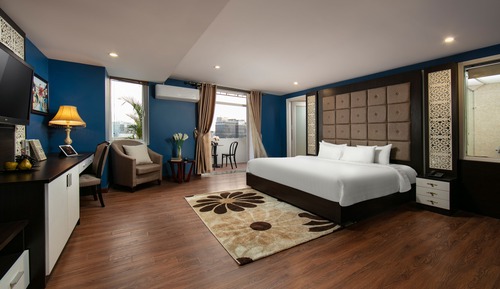 Habitación junior doble, balcón