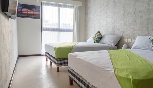 Suite estudio ejecutiva, 2 camas de matrimonio